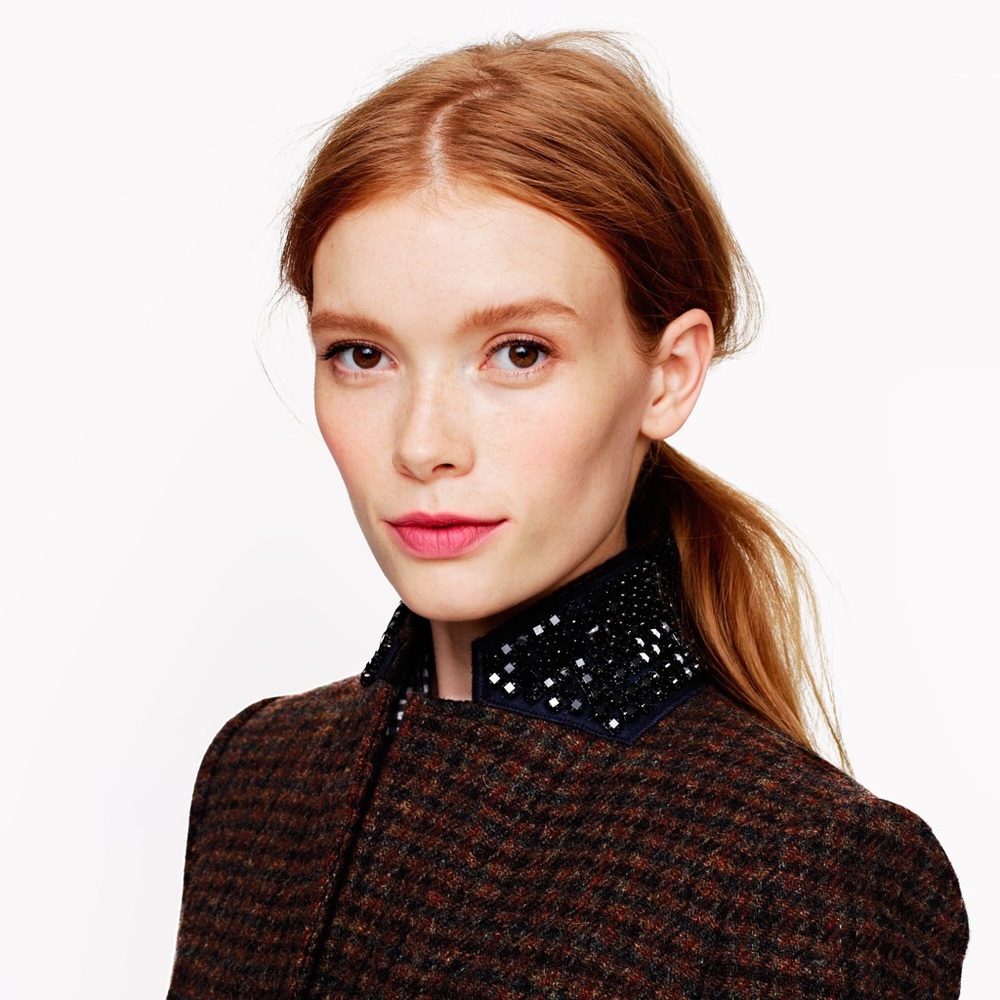 J. CREW Regent Blazer with beaded collar